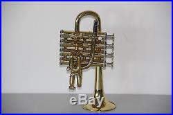 Getzen Piccolo-Trompete 940 Eterna Klarlack Bb-/A-Trumpet
