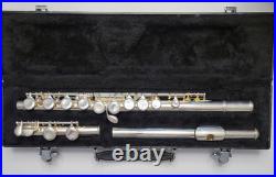 Giardinelli Silver-Plated Flute GFL-300 GFL300 Hard Black Case Tested FL20050316