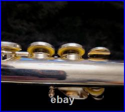 Giardinelli Silver-Plated Flute GFL-300 GFL300 Hard Black Case Tested FL20050316