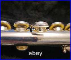 Giardinelli Silver-Plated Flute GFL-300 GFL300 Hard Black Case Tested FL20050316