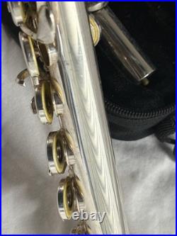 Glory Silver Plated Intermediate 16 Keys Open Hole C Flute 16 Open Hole