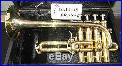 Goldplated Piccolo Accent by B & S, Key of Bb/A owned by Jose Sibaja