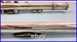 GreatYAMAHA Flute YFL-411 Silver 925 With Hard Case Used Free Shipping JAPAN