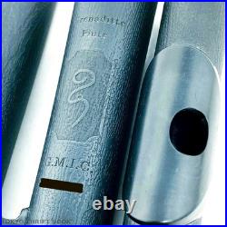Guo Grenaditte Flute Black Inline Open Hole B Foot Lightweight with Case & Cover