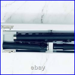 Guo Grenaditte Flute Black Inline Open Hole B Foot Lightweight with Case & Cover