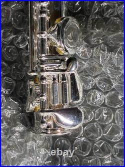 H foot tube Silver-plated German silver makes it surprisingly easy to blow
