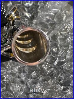 H foot tube Silver-plated German silver makes it surprisingly easy to blow