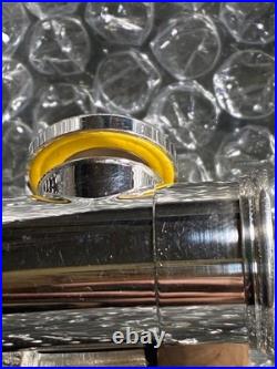 H foot tube Silver-plated German silver makes it surprisingly easy to blow