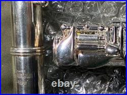 H foot tube Silver-plated German silver makes it surprisingly easy to blow