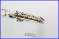 Haynes Piccolo Silver Hand Made #8101 1924 Db closed hole