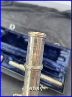 Haynes-Schwelm Vintage 1947 Professional Flute with Case SN 19153