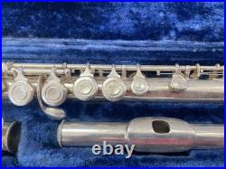 Haynes-Schwelm Vintage 1947 Professional Flute with Case SN 19153