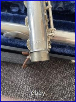 Haynes-Schwelm Vintage 1947 Professional Flute with Case SN 19153