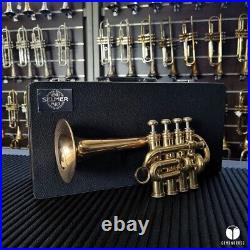 Henri Selmer Paris Bb/A piccolo trumpet Maurice Andre mouthpiece case GAMONBRASS
