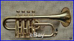 Henri Selmer Paris `Maurice Andre` Piccolo Trumpet, original case GAMONBRASS