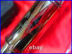 Hernals S-100 Flute Wind Instrument made in Japan with Hard Case Adjusted