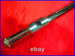 Hernals S-100 Flute Wind Instrument made in Japan with Hard Case Adjusted