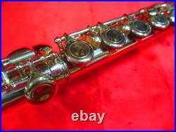 Hernals S-100 Flute Wind Instrument made in Japan with Hard Case Adjusted