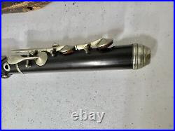 Historic-Vintage Wooden Flute With Wooden Case