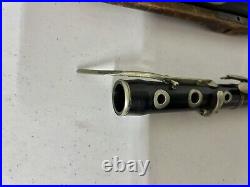 Historic-Vintage Wooden Flute With Wooden Case
