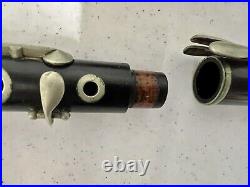 Historic-Vintage Wooden Flute With Wooden Case