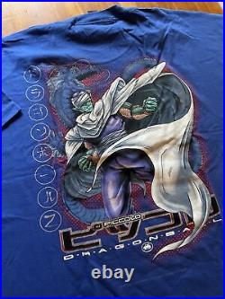 Holy Grail Vintage 1999 Dragon Ball Z Blue T Shirt Size 2XL Piccolo