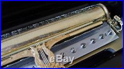 Huge Music Box Ba Bremond'mandoline Piccolo' Six Airs In Superb Case