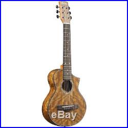 Ibanez EWP14OPN Exotic Wood Piccolo Acoustic Guitar Natural 190839320216 OB