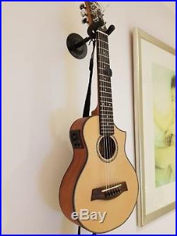 Ibanez Piccolo Guitar mini travel Guitar/Guitalele with built-in Pickup + Case