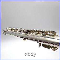 JUPITER JFL-700E Concert Flute Silver Plated with E-Mechanism and Hard Case