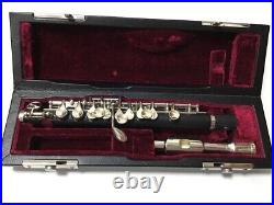 J Michael PC-400 Synthetic Woodwind Piccolo Musical Instrument with Hard Case