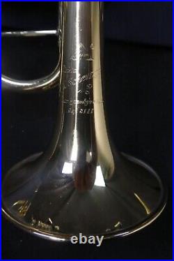 J. Scherzer 8111 Rotary Valve Piccolo Trumpet in Bb/A