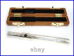 Jack Moore ZALO Solid Silver Flute Headjoint with Wooden Case