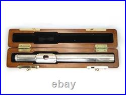 Jack Moore ZALO Solid Silver Flute Headjoint with Wooden Case Jack Moore ZALO Solid Silver Flute Headjoint with Wooden Case