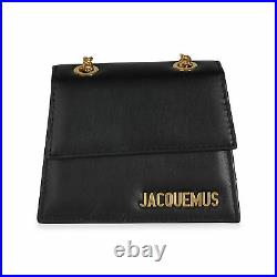 Jacquemus Black Leather Le Piccolo Bag