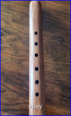 Jonah Thompson 17.5 Mountain Lion Navajo Cedar Flute. Ultra Rare Model