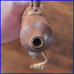 Jonah Thompson 17.5 Mountain Lion Navajo Cedar Flute. Ultra Rare Model