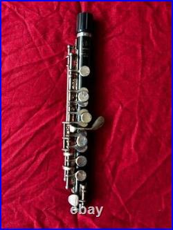 Junk YAMAHA Piccolo YPC-32 Flute Nickel Silver Wind Musical Instrument with Case