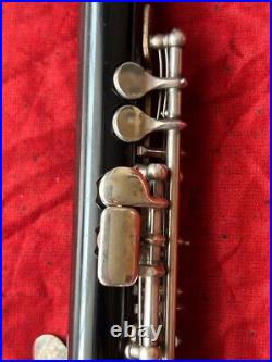 Junk YAMAHA Piccolo YPC-32 Flute Nickel Silver Wind Musical Instrument with Case