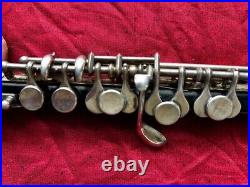 Junk YAMAHA Piccolo YPC-32 Flute Nickel Silver Wind Musical Instrument with Case