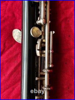 Junk YAMAHA Piccolo YPC-32 Flute Nickel Silver Wind Musical Instrument with Case