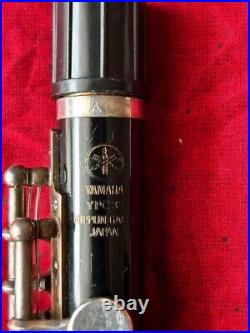 Junk YAMAHA Piccolo YPC-32 Flute Nickel Silver Wind Musical Instrument with Case