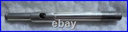 Jupiter Carnegie XL Flute Emerson USA Silver Open Hole Flute Black Hard Case