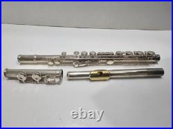 Jupiter Carnegie XL Silver Body Gold Lip Plate Flute