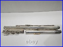 Jupiter Carnegie XL Silver Body Gold Lip Plate Flute