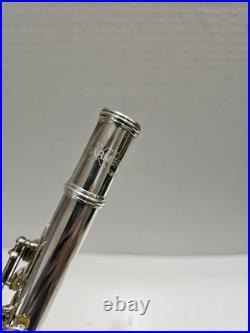 Jupiter Carnegie XL Silver Body Gold Lip Plate Flute