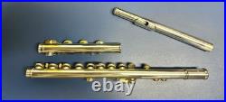 Jupiter Di Medici Solid Silver AFL-1011R Open hole Flute Low B Altus Designed