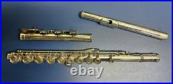Jupiter Di Medici Solid Silver AFL-1011R Open hole Flute Low B Altus Designed