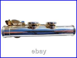 Jupiter Flute Model CEF 510 Silver Student Flute with Gold Lip and Hard Case Jupiter Flute Model CEF 510 Silver Student Flute with Gold Lip and Hard Case