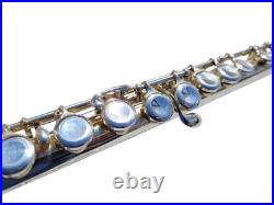 Jupiter Flute Model CEF 510 Silver Student Flute with Gold Lip and Hard Case Jupiter Flute Model CEF 510 Silver Student Flute with Gold Lip and Hard Case